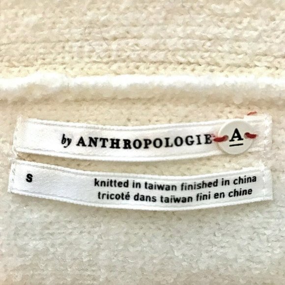 Anthropologie | NWT Joy Fringed V-Neck Sweater - Picture 9 of 16